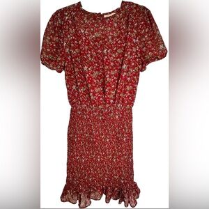 Urban Outfitters Red Floral Dress for Sale up to 90% Off: Poshmark